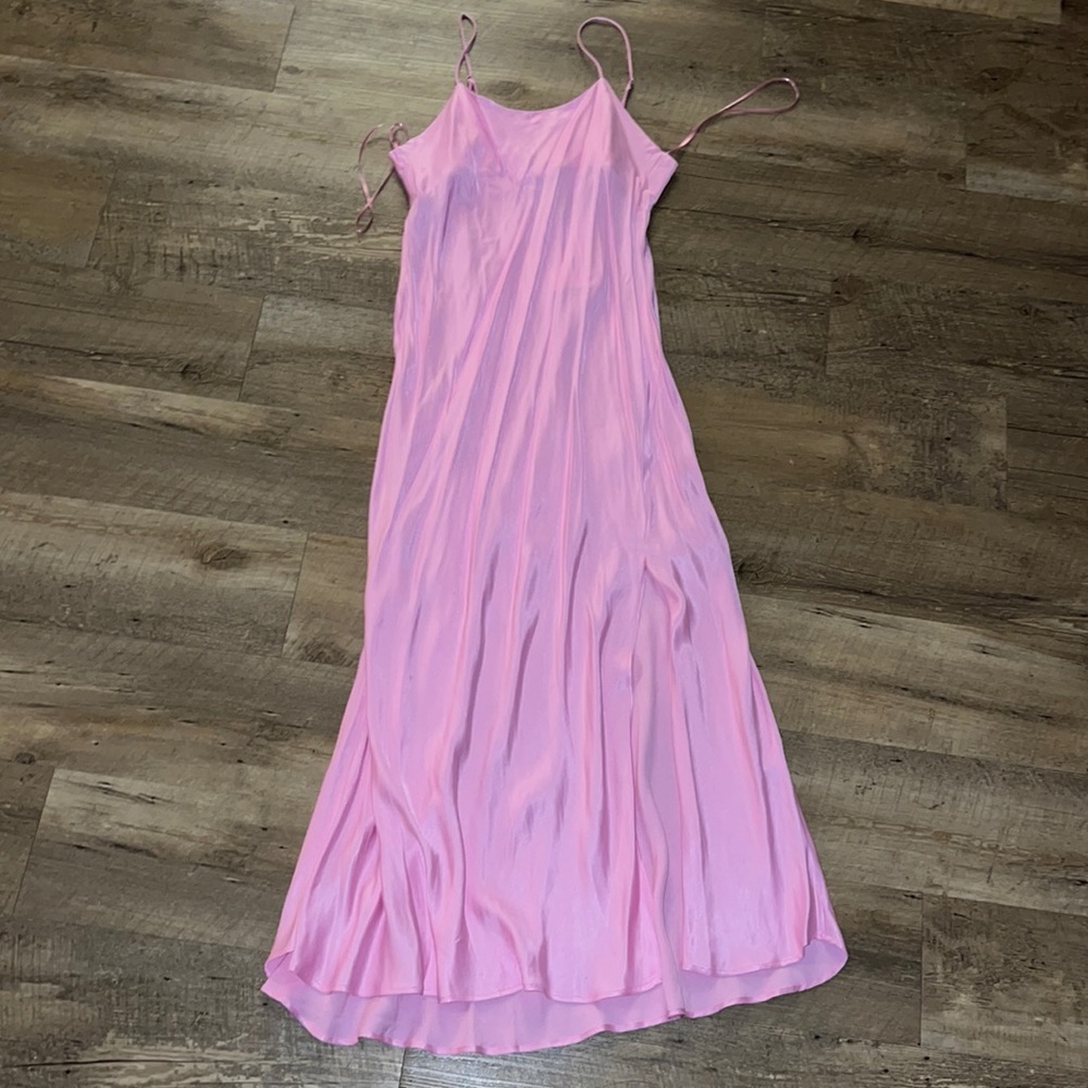 Zara maxi dress with slit